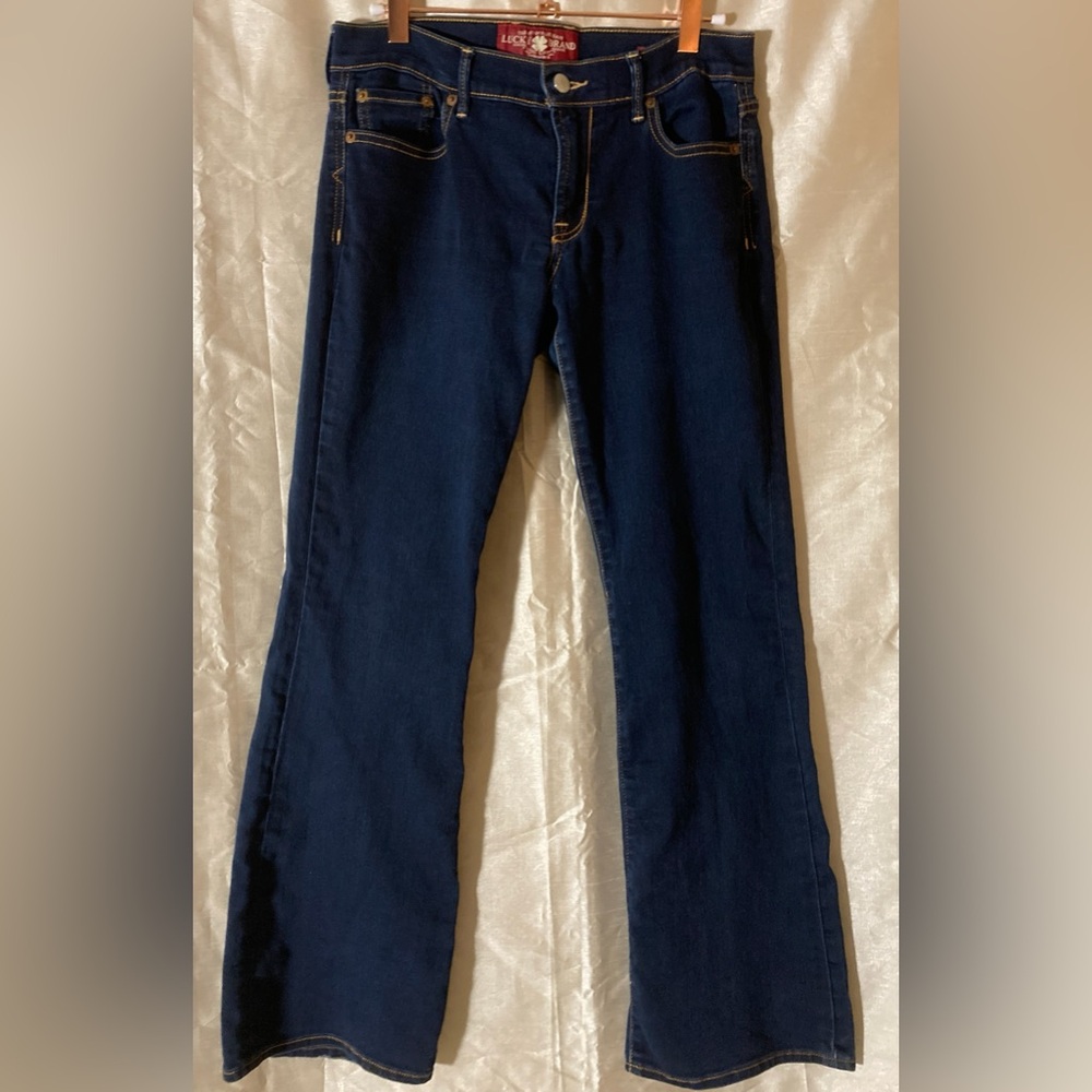 Women’s LUCKY BRAND Jeans Sweet’NLow Ankle Size 2/26 Dark Blue